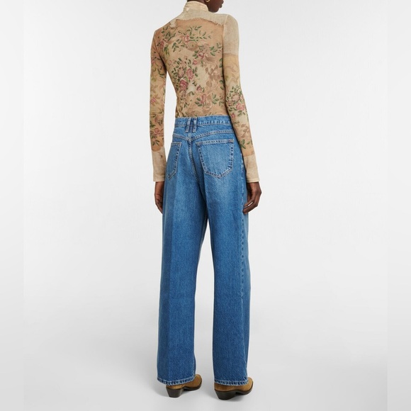 FRAME Denim High'N'Tight Wide Leg in Stearnlee Wash - Sz 27 - Picture 2 of 15